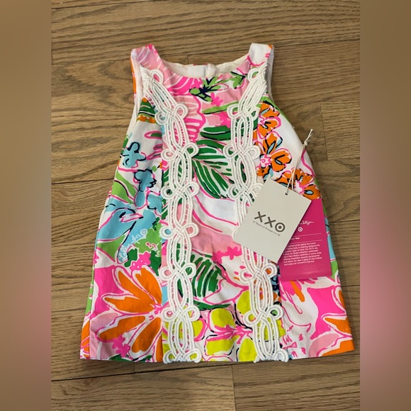 *NWT* LILLY PULITZER x TARGET TODDLER SHIFT DRESS SIZE 12months - Picture 2 of 3